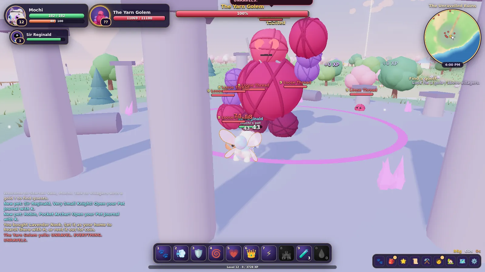 Boss fights with real mechanics